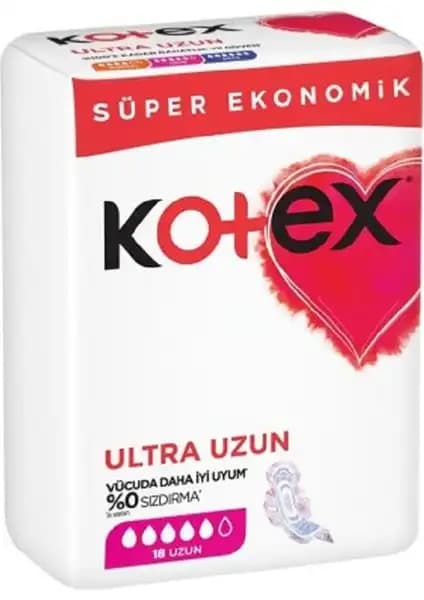 Kotex Ultra Quadro Süper Eko Uzun Ped: Günlük Kullanım İçin Güvenilir ve Konforlu Seçenek