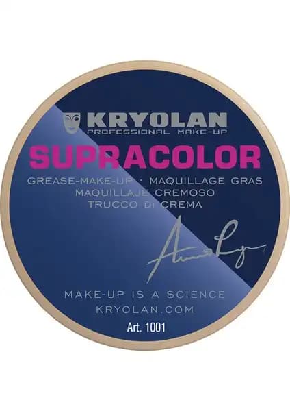 Kryolan Supracolor Fondöten Küçük Boy 8 ml Ivory Yüksek Kapatıcılık ve Doğal Görünüm Sunar