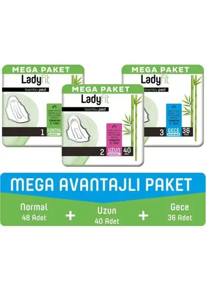Ladyfit Bambu Ped Mega Avantajlı Paket İncelemesi ve Kullanıcı Yorumları