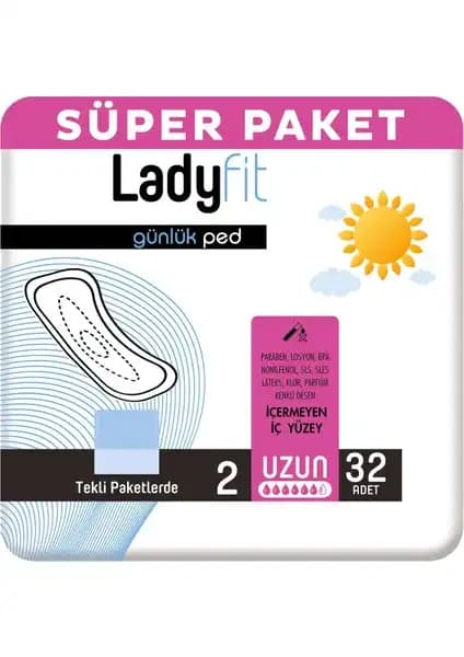 Ladyfit Günlük Ped Uzun: Yüksek Konfor ve Güvenilirlik Sunan Kadın Hijyen Ürünü