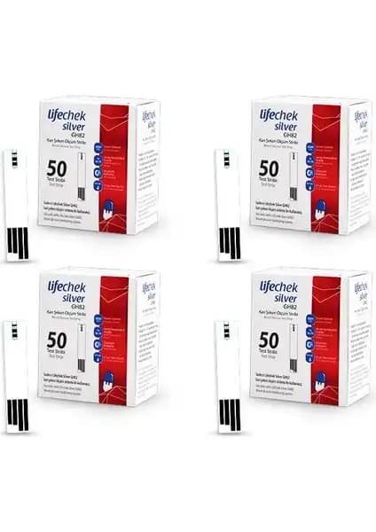 Lifechek Silver GH82 Kan Ölçüm Stribi ile Güvenilir ve Hassas Glukoz Takibi