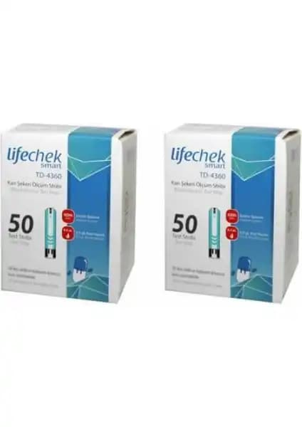 Lifechek Smart TD-4360 Ölçüm Stribi: Güvenilir ve Pratik Kan Şekeri Ölçüm Aracı