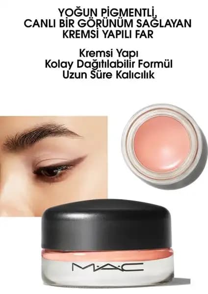 Mac Paint Pot Krem Far Bazı Uzun Süre Kalıcı ve Doğal Görünüm Sağlayan Makyaj Ürünü