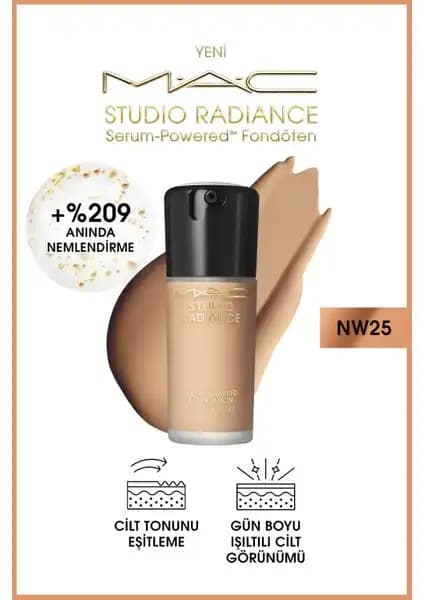 Mac Studio Radiance Serum-Powered Fondöten: Doğal ve Sağlıklı Parlak Cilt İçin Yenilikçi Seçenek