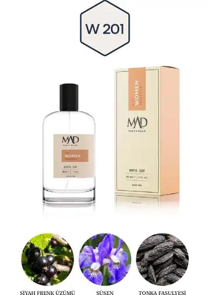 Mad Parfüm Mad W201 Selective 50ml Kadın Parfüm Zarafet ve Çekicilik İçin Özel Tasarım