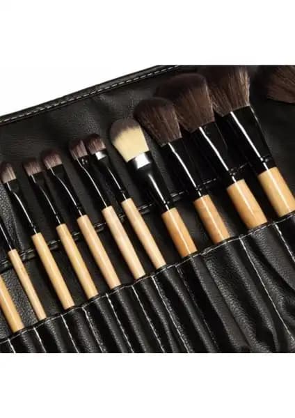 Makeuptime Profesyonel Deri Çantalı Bambu Fırça Seti İncelemesi ve Kullanıcı Yorumları
