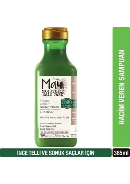 Maui Bamboo Fibers Şampuanı: Doğal İçeriklerle Hacimli ve Sağlıklı Saçlar İçin