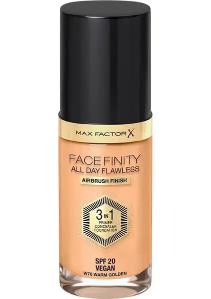 Max Factor Facefinity All Day Flawless Fondöten: Uzun Süre Dayanan Mat ve Kusursuz Makyaj