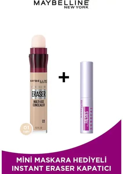 Maybelline Mini Surreal Maskara ve Anti Age Kapatıcı ile Günlük Makyajda Yeni Dönem