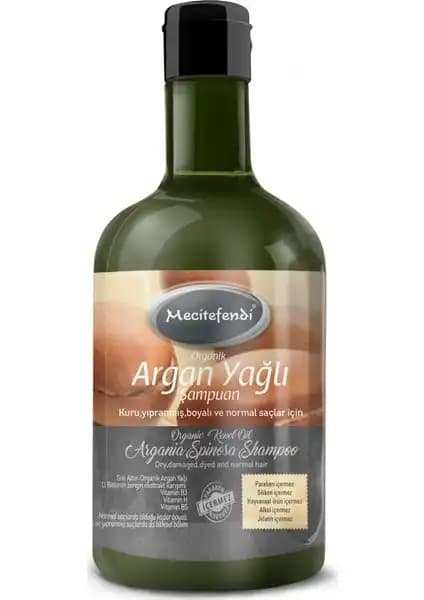 Mecitefendi Organik Argan Yağlı Şampuanı: Doğal Saç Bakımı ve Güçlendirme Çözümü