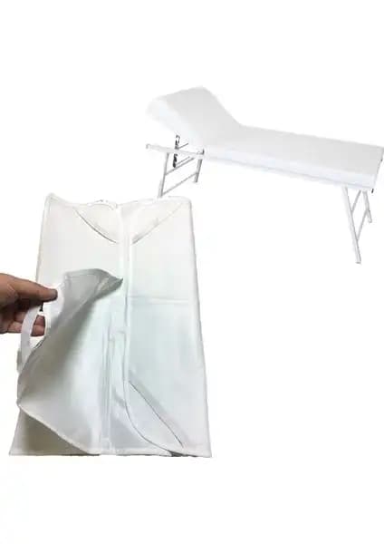 Medicalx PVC Silinebilir 70x190 Lastikli Sedye Örtüsü Sağlık Güvenliği ve Hijyen İçin