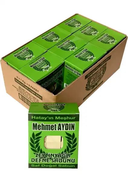 Mehmet Ayın 950 Gr Zeytinyağlı Defne Sabunu Doğal ve Geleneksel Temizlik Çözümü