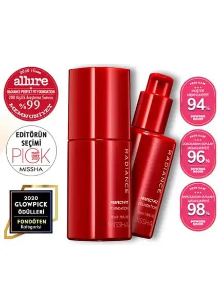 MISSHA Radiance Perfect Fit Fondöten: Doğal ve Kalıcı Makyaj Deneyimi Sunar