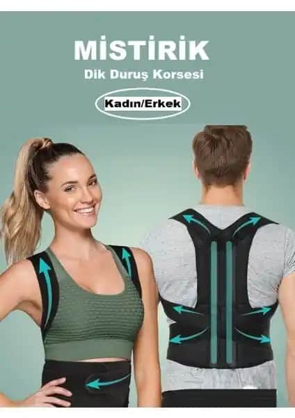 Mistirik Myxis sırt korsesi duruşu geliştiren medikal destek ürünü