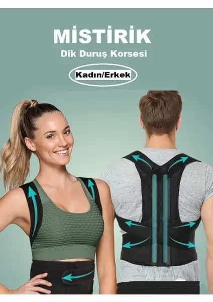 Mistirik Myxis sırt korsesi duruşu geliştiren medikal destek ürünü