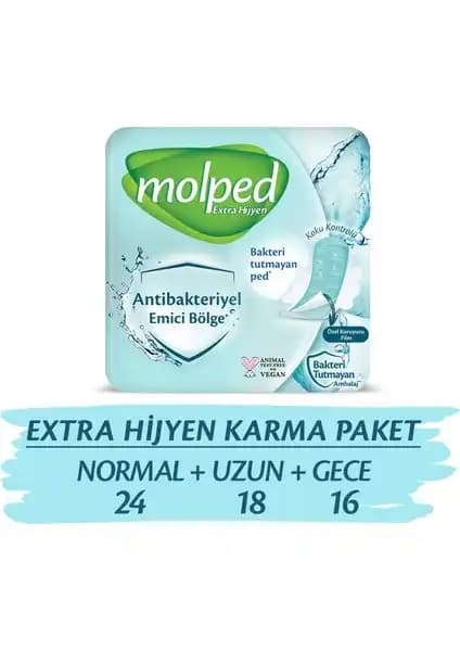 Molped Extra Hijyenik Günlük Ped: Hijyen ve Konfor İçin Güvenilir Tercih