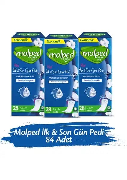 Molped İlk&Son Gün Pedi: Günlük Rahatlık ve Güvenlik Sunan Emici Kadın Pedleri