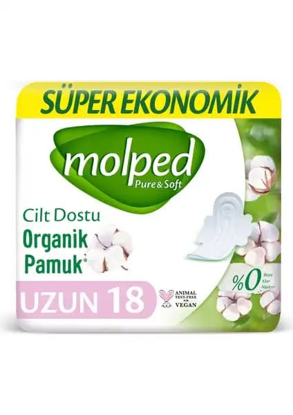 Molped Pure Soft Süper Ekonomi Uzun Pedler Günlük Hijyen İçin Güvenilir ve Ekonomik Seçenek