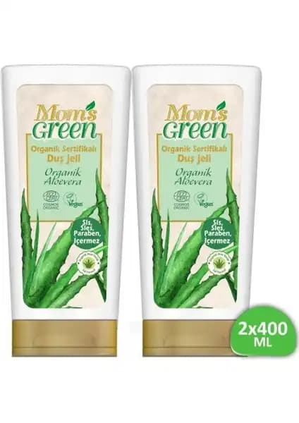 Mom's Green Organik Duş Jeli Seti Doğal ve Güvenilir Temizlik İçin Uygun Bir Seçenek