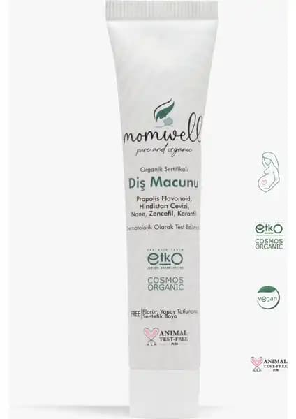 Momwell Organik Florürsüz Diş Macunu ile Doğal ve Güvenli Ağız Bakımı Yöntemleri
