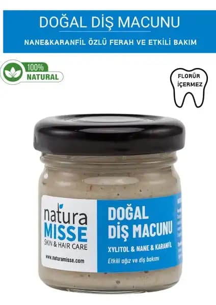 Naturamisse Doğal Diş Macunu: Güçlü ve Kimyasal İçermeyen Ağız Bakımı Ürünü