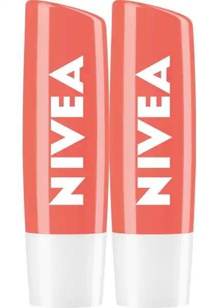 Nivea Şeftali Aromalı Dudak Bakım Kremi: Nemlendirici ve Ferahlatıcı Etkiler