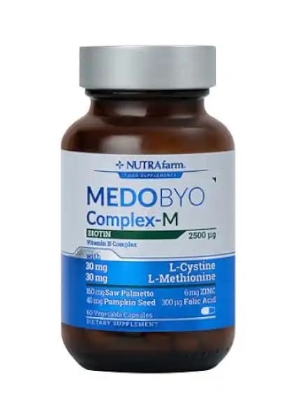 Nutrafarm Medobiocomplex-E ile Saç Sağlığını Güçlendiren Takviye Edici Gıda