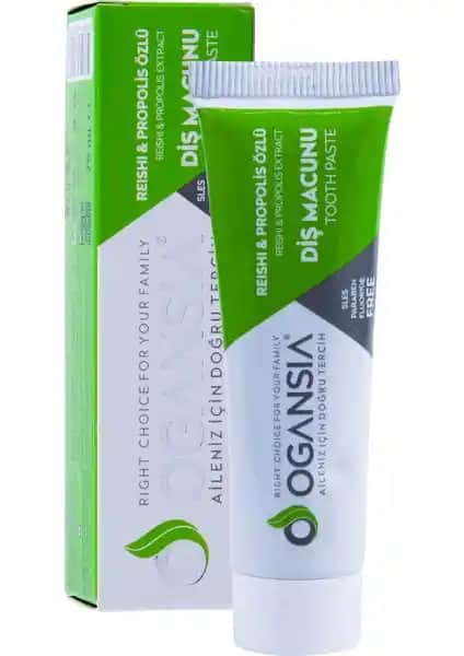 Ogansia Reishi Propolis Özlü Diş Macunu: Doğal ve Hassas Ağız Bakımı İçin Güvenilir Seçenek