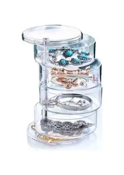 Oktay Bee Home Silindir 4 Katlı Döner Kozmetik ve Takı Düzenleyici Ürünü İncelemesi