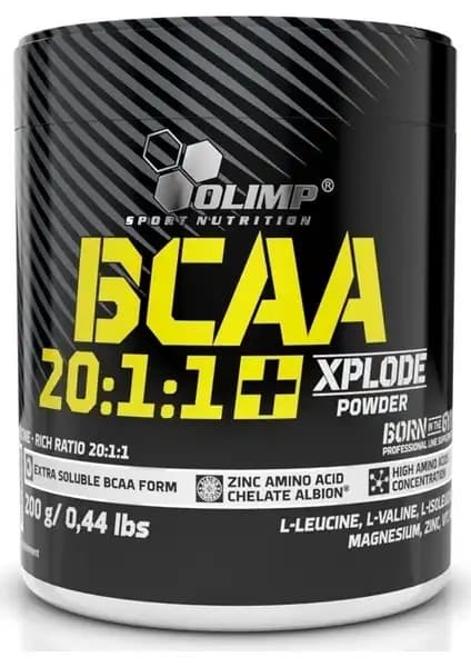 Olimp BCAA 2011 + Xplode Powder Kola Sporcular ve Aktif Yaşam İçin Amino Asit Takviyesi