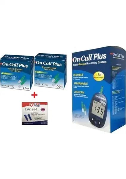 On Call Plus Şeker Ölçüm Cihazı ve Aksesuarları Günlük Kullanım İçin İnceleme