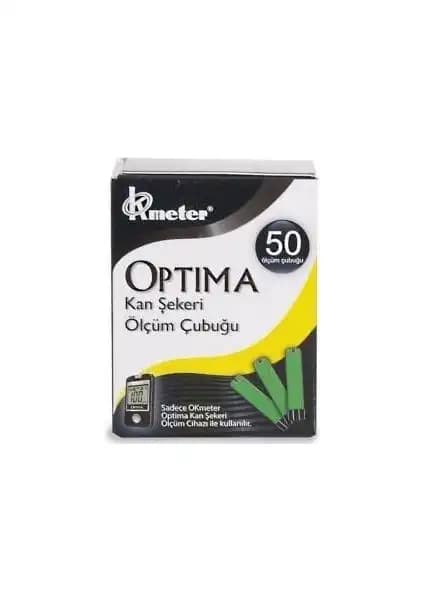 Optima Ölçüm Çubuğu Seti 50 Adet – Güvenilir ve Kullanımı Kolay Kan Şekeri Ölçüm Çözümü