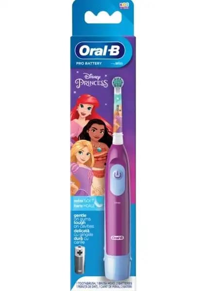Oral-B Prenses Temalı Pilli Çocuk Diş Fırçası: Eğlenceli ve Etkili Ağız Bakımı Çözümü