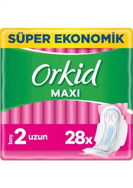 Orkid Maxi Hijyenik Ped Uzun: Günlük Konfor ve Güvenlik İçin Güçlü Koruma Sağlar