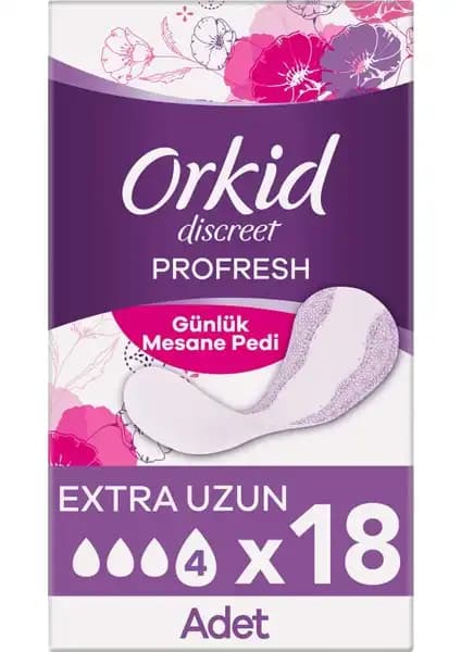 Orkid Mesane Pedi Ekstra Uzun ve Süper Ekonomik Paket ile Günlük Güvenlik ve Konfor