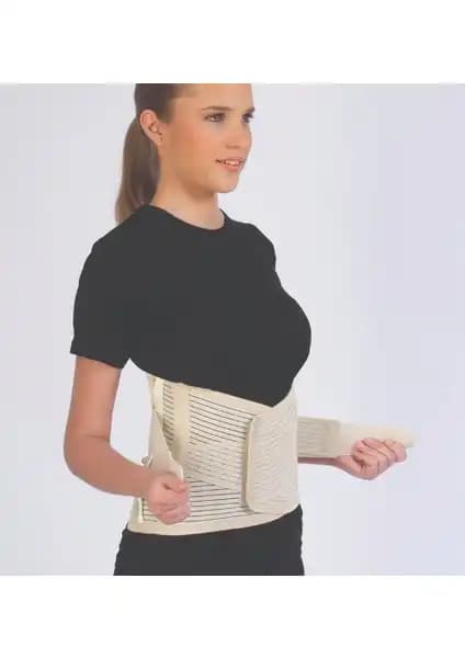 Ortolife Bel Korsesi: Bel Sağlığını Destekleyen Ergonomik ve Ayarlanabilir Çelik Balenli Tasarım