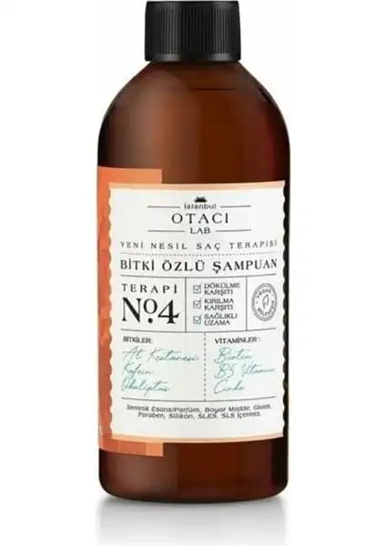 Otacı Lab Yeni Nesil Bitki Özlü Saç Terapisi Şampuanı Doğa Dostu ve Güçlendirici Ürün
