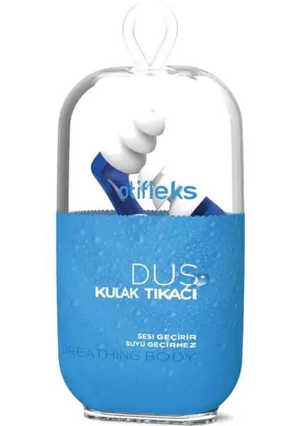 Otifleks Duş Kulak Tıkacı 2'li Medium – Su ve Gürültü Koruma İçin Etkili Çözüm