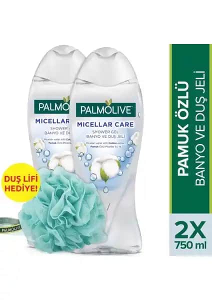 Palmolive Micellar Care Pamuk Özlü Banyo ve Duş Jeli: Derin Temizlik ve Yumuşaklık Sağlayan Günlük Bakım Ürünü