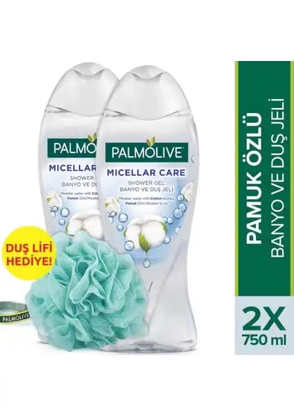 Palmolive Micellar Care Pamuk Özlü Banyo ve Duş Jeli: Derin Temizlik ve Yumuşaklık Sağlayan Günlük Bakım Ürünü