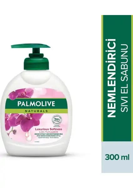 Palmolive Naturals Siyah Orkide El Sabunu Yumuşaklık ve Kalıcı Koku Sağlayan Formül