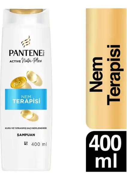 Pantene Nem Terapisi Şampuanı Saçlara Derinlemesine Nem ve Parlaklık Sağlayan Formül