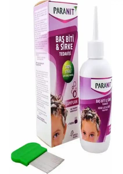 Paranit Şampuan 100 ml: Çocuklar ve Hassas Ciltler İçin Doğal Saç Temizliği Çözümü