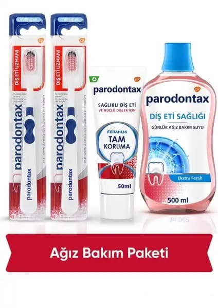 Parodontax Komple Ağız Bakım Seti ile Sağlıklı Dişler ve Taze Nefes Sağlayın