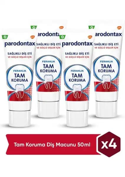 Parodontax Tam Koruma Ferahlık Diş Macunu: Güçlü Temizlik ve Uzun Süreli Tazelik Sağlar