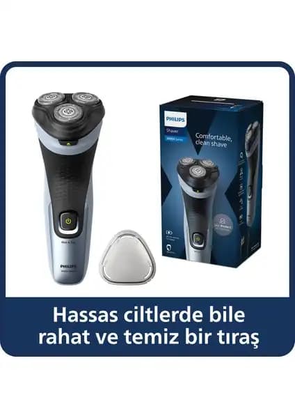 Philips 3000X Serisi Elektrikli Tıraş Makinesi: Hassas Ciltler İçin Çok Yönlü ve Güvenilir