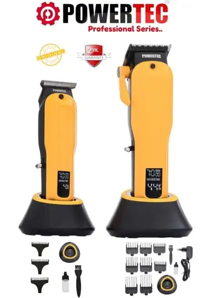 Powertec TR-4400 Çok Yönlü Saç ve Sakal Tıraş Makinesi - Yüksek Performans ve Dayanıklılık