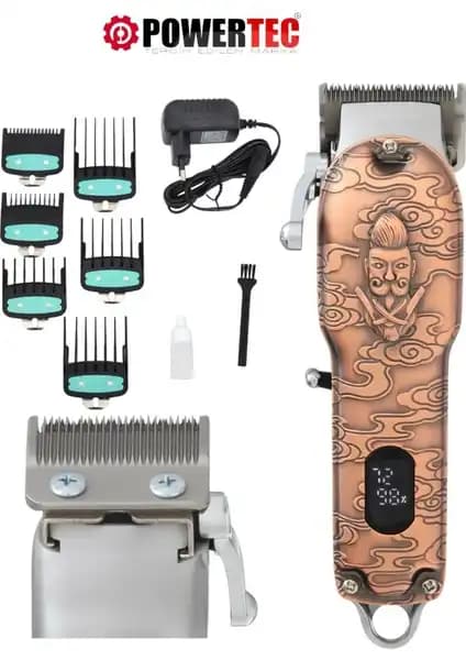 Powertec TR-6700 Saç ve Sakal Kesim Dijital Tıraş Makinesi İncelemesi ve Özellikleri