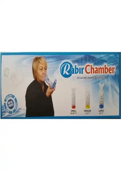 Rabır Chamber Large: 5 Yaş ve Üzeri İçin Güvenli ve Etkili İnhalasyon Çözümü