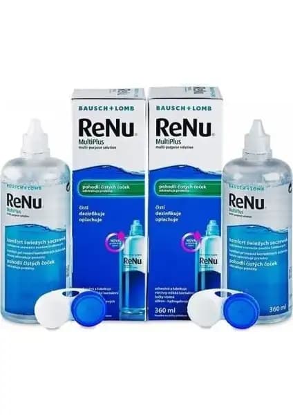 RENU 360 Ml +360ml Göz ve Lens Bakım Solüsyonu Güvenilir ve Pratik Kullanım İçin